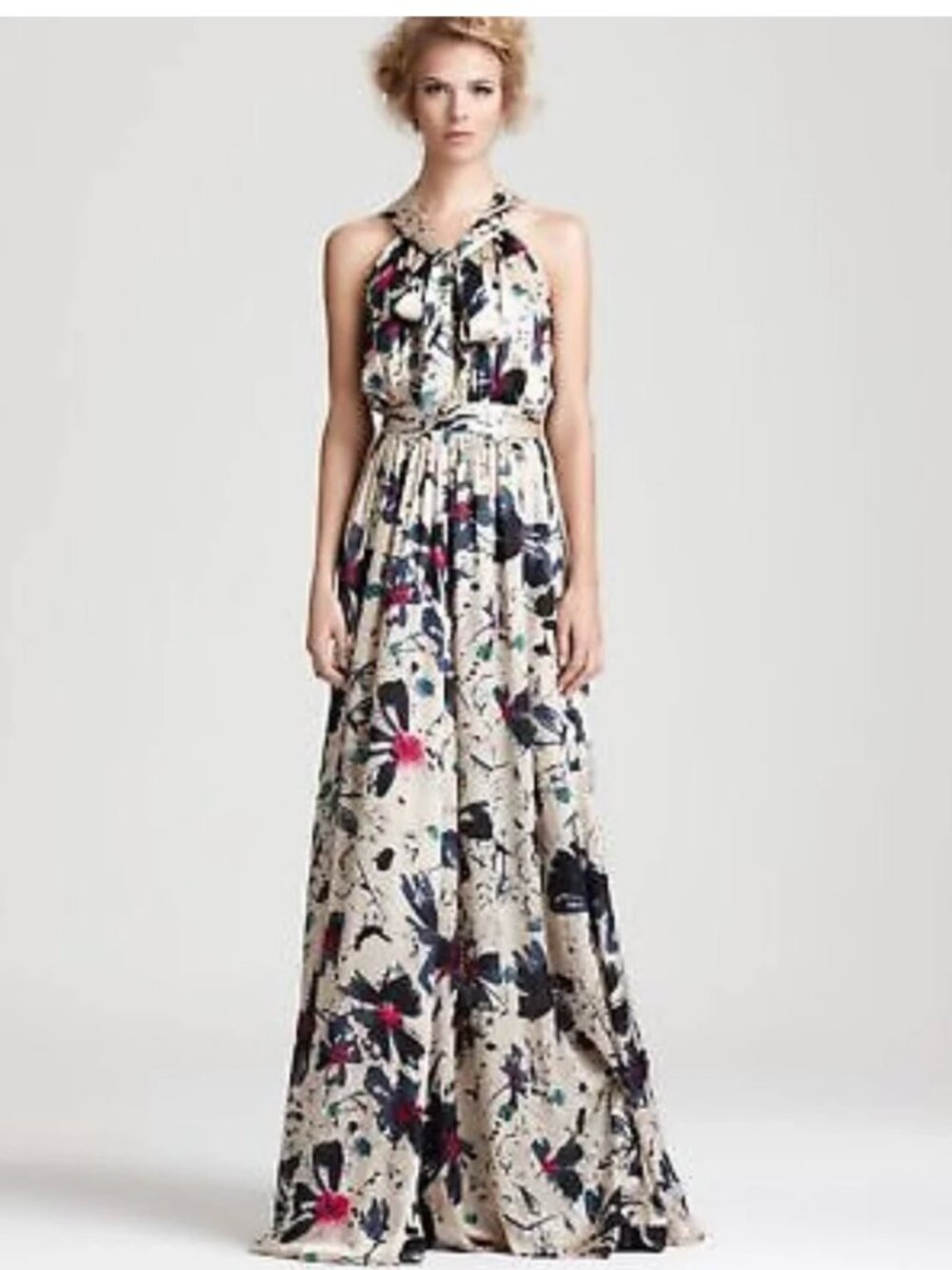Rachel Zoe Floral Print Maxi Dress